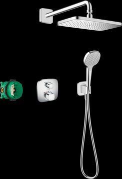 Душевая система Hansgrohe Croma E 27953000 с термостатом 491035 фото