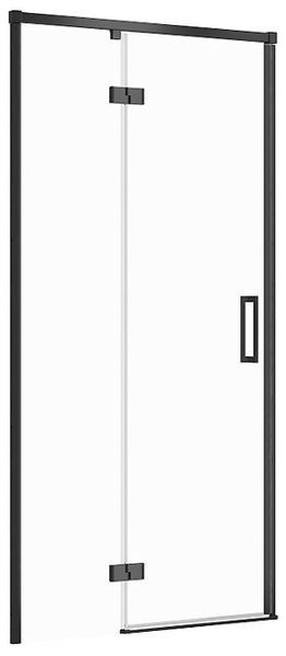 Душевая кабина Cersanit Larga 100x80 (S932-129+S932-133) профиль черный/стекло прозрачное (левая) 959111 фото
