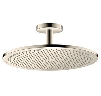 Верхній душ Axor ShowerSolutions 350 1jet 26035820 з тримачем (шліфований нікель) 160294 фото