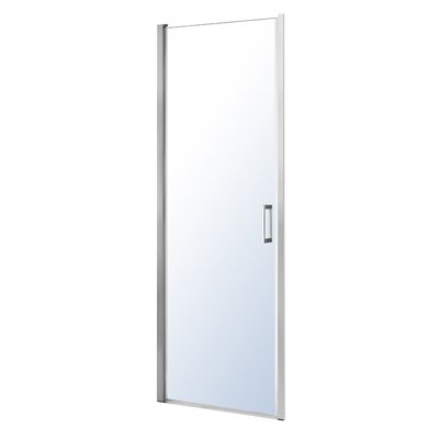 Душові двері Eger 90 (599-156) профіль хром/скло прозоре 371124 фото
