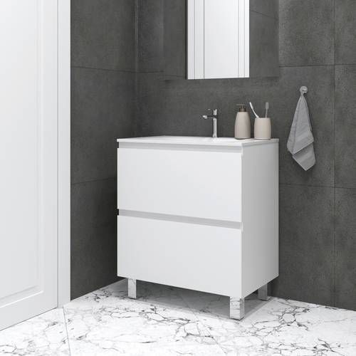 Тумба с умывальником Koller Pool Edge new 100 см (EDNEW0100WHITE) белый 830925 фото