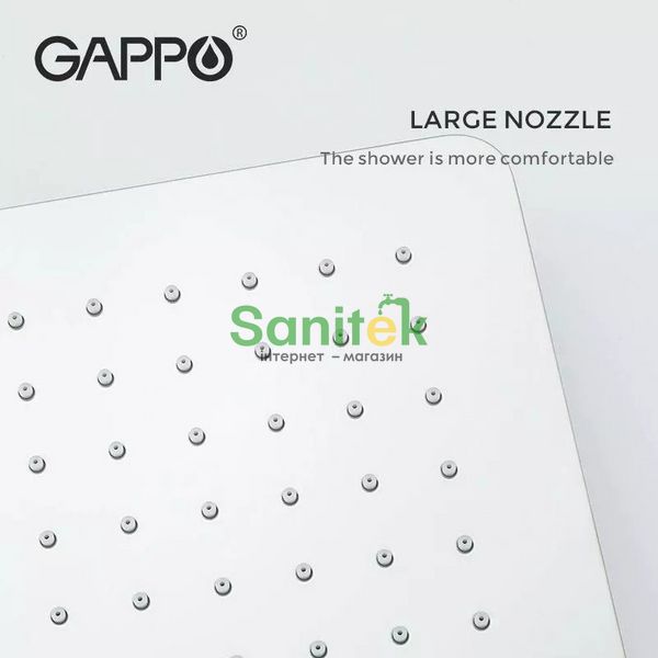 Душова система Gappo G7107-40 (хром) 927284 фото