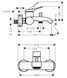 Смеситель для ванны Hansgrohe Vivenis 75423000 (хром) 995014 фото 2