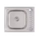 Кухонна мийка Lidz 6050-L Decor 0,6 мм (LIDZ6050L06DEC) накладна ліва 384982 фото 1