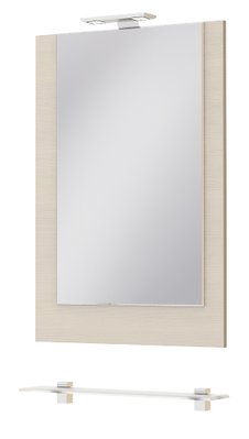 Дзеркало для ванної кімнати Ювента Matrix МХМ-55с (cream) 78711 фото