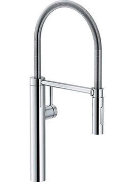 Змішувач для кухні Franke Pescara Semipro - XL (115.0393.974) з душем, хром 163567 фото