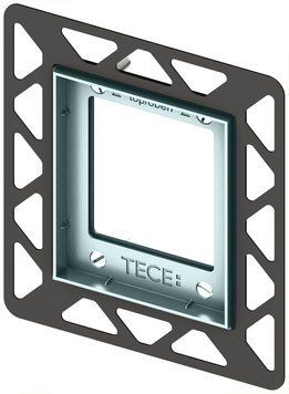 Рамка монтажная Tece Loop Urinal/Square Urinal в уровень со стеной 9242649 хром глянец 164516 фото
