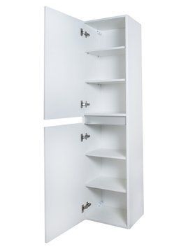 Пенал для ванної кімнати Fancy Marble (Буль-Буль) Borneo П35 (білий) 543861 фото