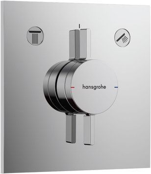 Змішувач для ванни и душа Hansgrohe DuoTurn E 75417000 скрытого монтажа (хром) 694682 фото