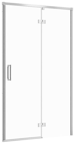 Душова кабіна Cersanit Larga 100x80 (S932-117+S932-131) профіль хром/скло прозоре (права) 959112 фото