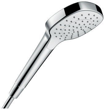 Душова лійка Hansgrohe Croma Select E 1jet 110 1jet EcoSmart 26815400 (1 режим) білий-хром 129473 фото