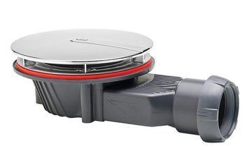 Сифон для поддона Radaway R400P Slim Plus &Oslash;90 (хром) 209550 фото