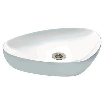 Умывальник Jaquar Lyric 60x41 см LYS-WHT-38901N 239894 фото