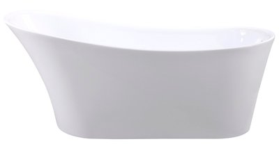 Ванна акрилова Besco Calima 170x74 (WAS-170-C) окремостояча з сифоном Click-Claсk 571209 фото