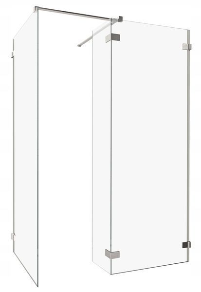 Бічна стінка Radaway Euphoria Walk-In W3 140 (383136-01-01) профіль хром/скло прозоре 208014 фото