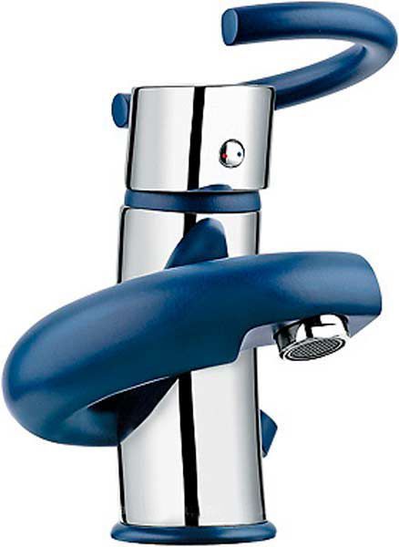 Смеситель для биде Emmevi Twist CBL6604 (синий) 230 фото