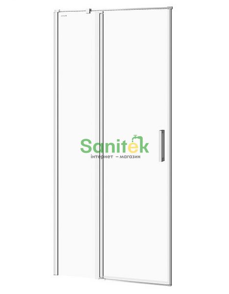 Душові двері Cersanit Moduo 90 (S162-005) профіль хром/скло прозоре ліва 493736 фото
