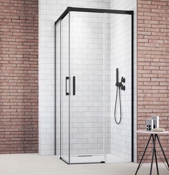 Душевая кабина Radaway Idea Black KDD 120x100 R (387064-54-01R+387062-54-01L) чёрный профиль/стекло прозрачное 281908 фото
