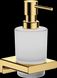 Дозатор для жидкого мыла Hansgrohe AddStoris 41745990 (золото) 428178 фото 1