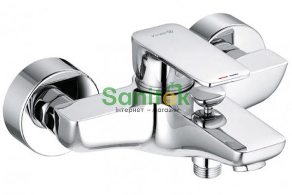 Змішувач для ванни Kludi Pure&Style 406810575 (хром) 236570 фото