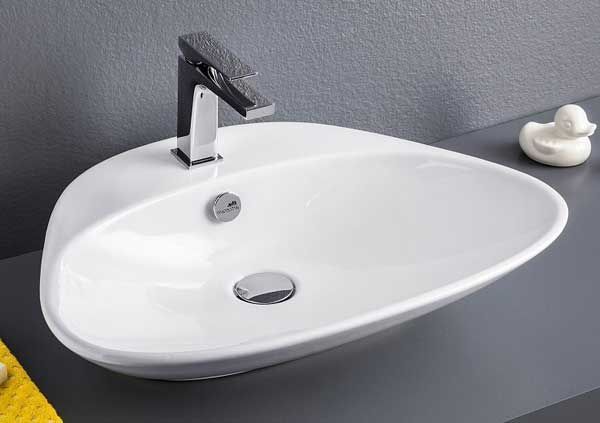 Умывальник ArtCeram Plettro 59x45 см PTL002 01;00 133966 фото