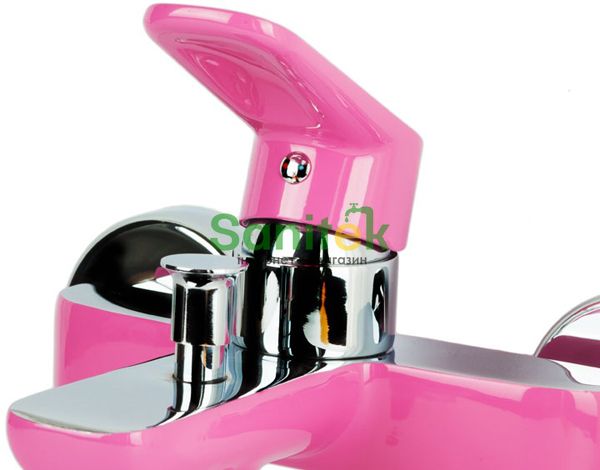 Змішувач для ванни Venezia Kapadokya 5010901-09 (рожевий) 134339 фото