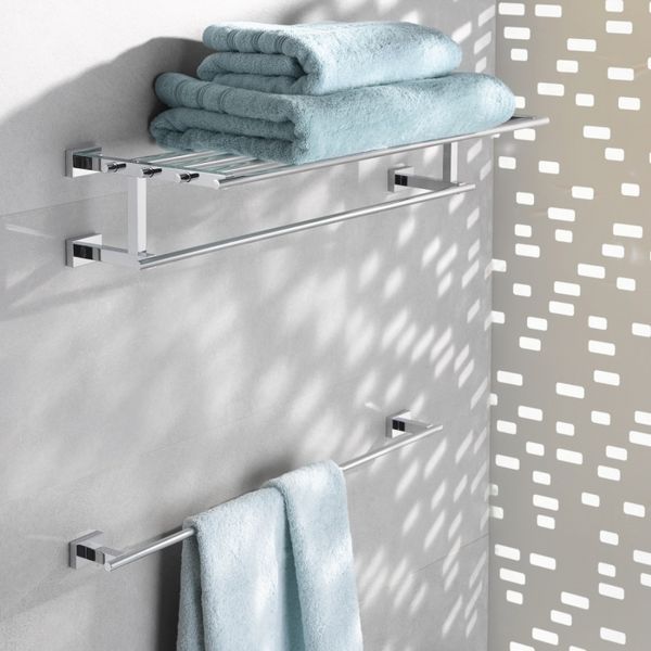 Тримач для рушників Grohe Essentials Cube 40509001 (хром) 130508 фото