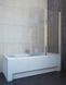 Шторка для ванны Koller Pool QP95 Chrome-Clear R хромированный профиль/стекло Clear (правая) 152310 фото 1