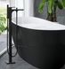 Змішувач для ванни Excellent Keria AREX.2055BL підлоговий (чорний) 283386 фото 2