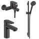 Набор смесителей для ванной комнаты Hansgrohe Vernis Blend 71551222 (черный матовый) 891943 фото 1