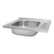 Кухонна мийка Lidz 6050-L Satin 0,6 мм (LIDZ6050L06SAT) накладна ліва 384983 фото 4
