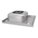 Кухонна мийка Lidz 6050-L Satin 0,6 мм (LIDZ6050L06SAT) накладна ліва 384983 фото 6