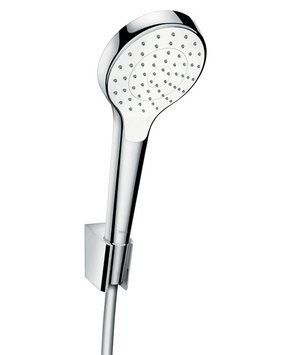 Душевой набор Hansgrohe Croma Select S 1jet 26410400 (белый-хром) 129412 фото