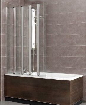 Шторка для ванны Radaway Eos PNW5 107 (1205501-101) профиль хром/стекло прозрачное 209303 фото