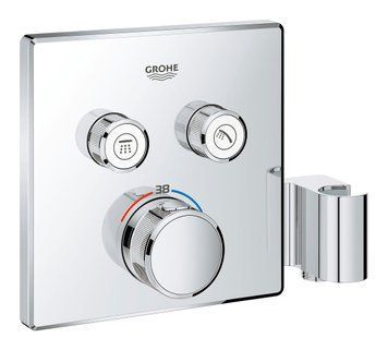 Змішувач для ванни та душу Grohe Grohtherm SmartControl 29125000 прихованого монтажу з термостатом (хром) 164923 фото