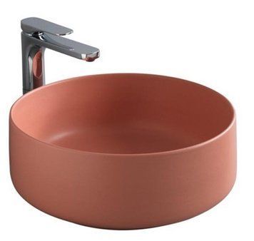 Умивальник ArtCeram Cognac &Oslash; 42 см COL001 14;00 (червоний корал) 156079 фото