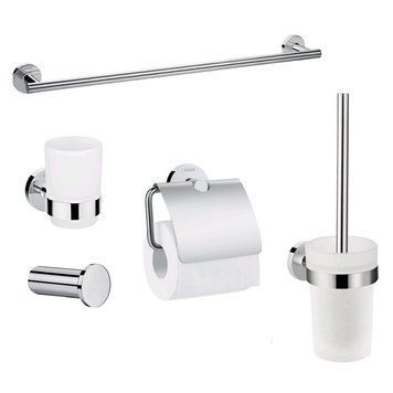 Набор аксессуаров для ванной Hansgrohe Logis 41723222 хром 262231 фото