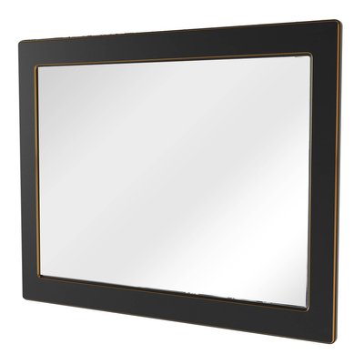 Зеркало для ванной комнаты Аква Родос Беатриче 100 чёрное (АР000000921) патина золото 268567 фото