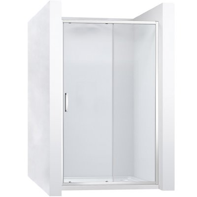 Душевая дверь Rea Slide Pro 120x190 (REA-K5305) профиль хром/стекло прозрачное 370755 фото