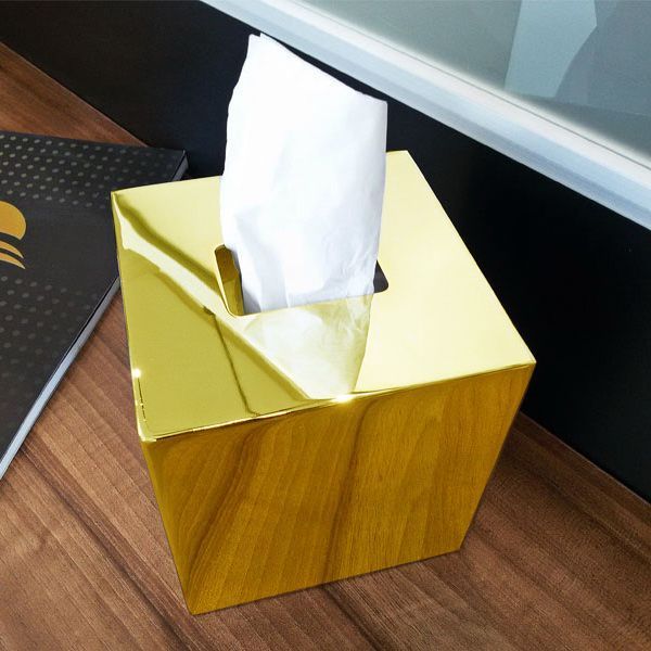 Бокс для салфеток Kugu Freestand 221G (золото) 137400 фото