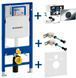 Инсталляция для унитаза Geberit Duofix Sigma 111.300.00.5 4в1 (клавиша Sigma 10 бесконтактная электронная батарея 3 В хром/матовый) 693254 фото 1