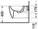Биде подвесное Duravit ME by Starck Compact 2290150000 132583 фото 3