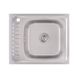 Кухонна мийка Lidz 6050-R Decor 0,6 мм (LIDZ6050R06DEC) накладна права 384984 фото 1