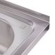 Кухонна мийка Lidz 6050-R Decor 0,6 мм (LIDZ6050R06DEC) накладна права 384984 фото 4