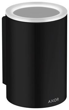 Стакан для ванной Axor Universal Circular 42804670 (чёрный матовый) 436310 фото