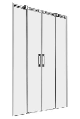 Душові двері Radaway Espera DWD 180 (380280-01+380228-01) хромоване кріплення/скло прозоре 268309 фото