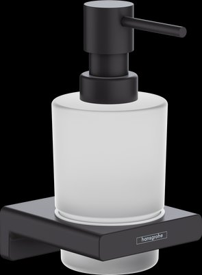 Дозатор для жидкого мыла Hansgrohe AddStoris 41745670 (чёрный матовый) 428176 фото
