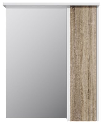 Дзеркало для ванної кімнати AM.PM Gem S 60 (M91MPR0601WF38) білий/дерево праве 534843 фото