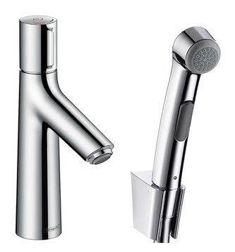 Смеситель для умывальника Hansgrohe Talis Select S 72291000 с гигиеническим душем (хром) 129633 фото