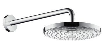 Верхній душ Hansgrohe Raindance Select S 240 2jet EcoSmart 26470000, з тримачем (хром) 139971 фото